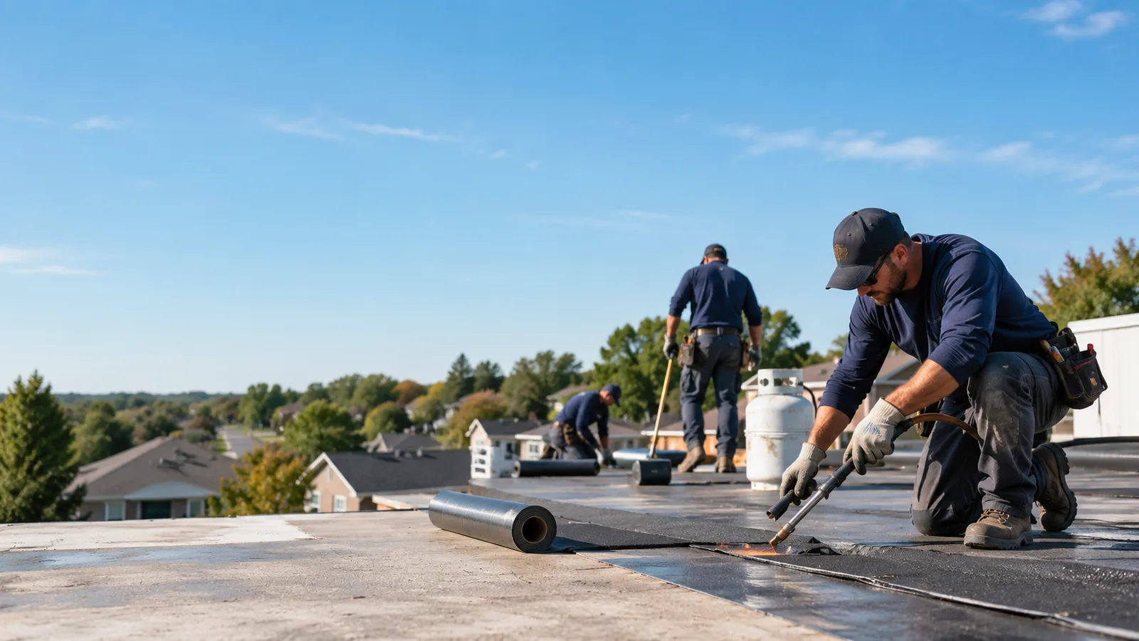 Flat Roof Leak Repair providers in Rydal, GA